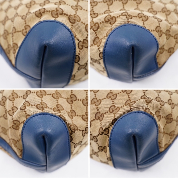 AZ26❤️ Gucci GG Monogram Canvas Craft Tote Bag - Picture 8 of 14